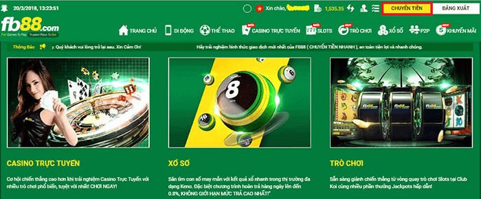 Hướng dẫn nạp tiền FB88 chi tiết | Cách nạp tiền FB88 nhanh chóng