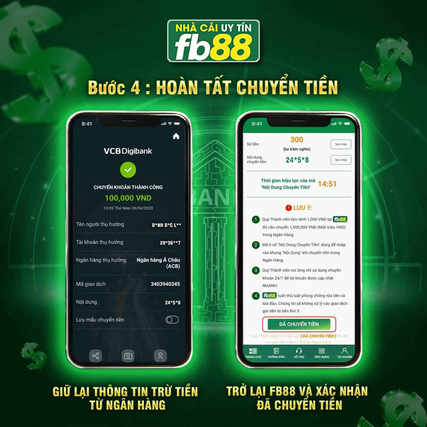 Hướng dẫn nạp tiền FB88 chi tiết | Cách nạp tiền FB88 nhanh chóng