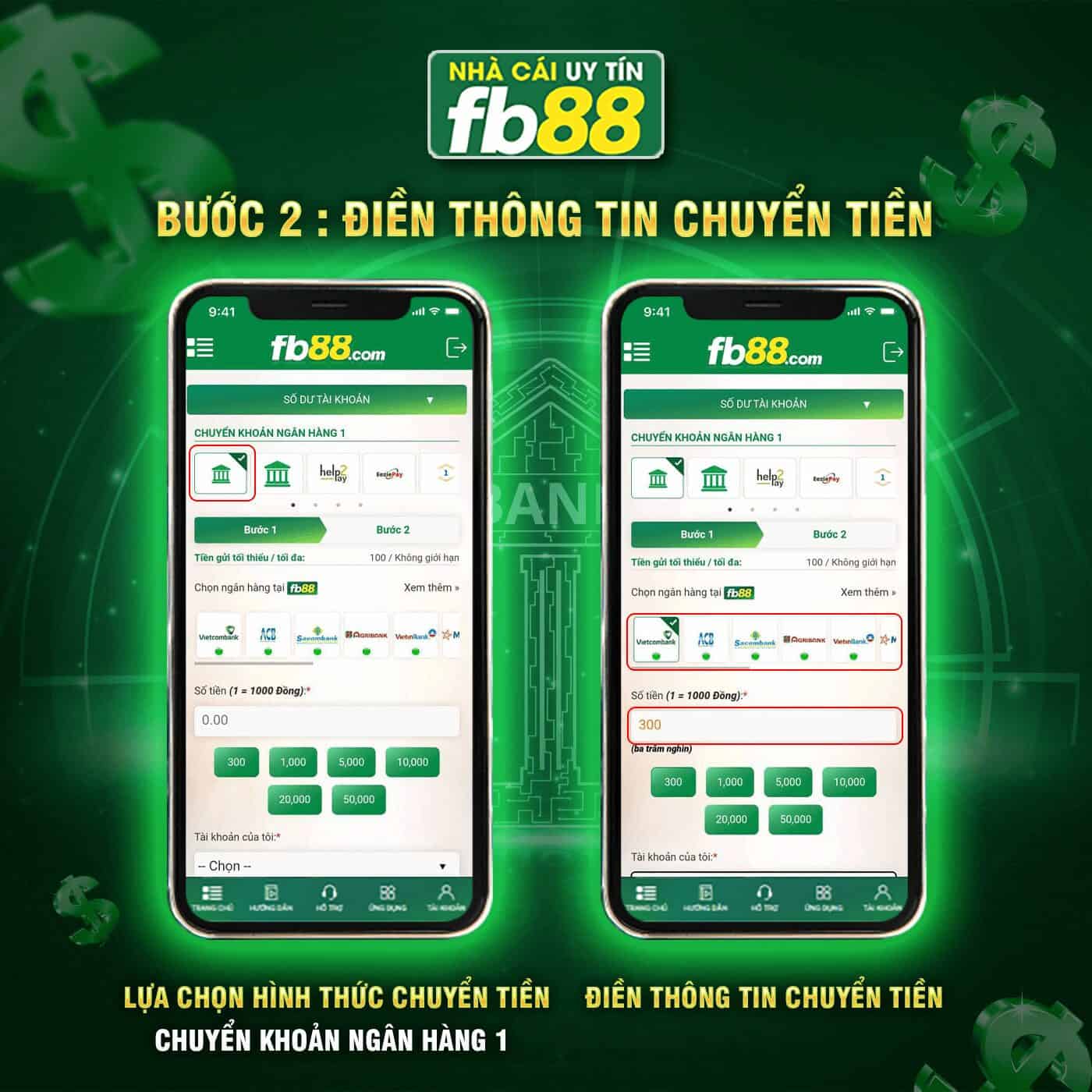 Hướng dẫn nạp tiền FB88 chi tiết | Cách nạp tiền FB88 nhanh chóng